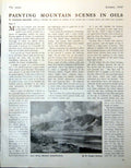 Old Print River Naver Bettyhill Sutherland W Douglas Macleod Morar 1948 20th