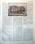 Old Vintage Print Buildings Shrewsbury K Steel Aims Methods Cezanne 1948 20th