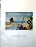 Antique Print Marine Georges Braques Menswear Illustration Cb Bowmar 1948 20th