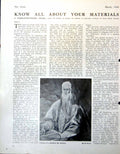 Original Old Vintage Print Portrait Cardinal St. Jerome El Greco 1948 20th
