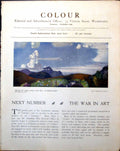 Old Hills Land Sky Cumberland E R Frampton Alfred Wolmark S Preston1918 20th