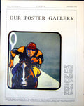 Antique Old Print Poster Gallery Jockey Horse Whip Reins Stephen Chapman 1918