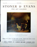 Old Print Stoner & Evans Art Galleries People Alehouse Jan Miense Molinaer 1918