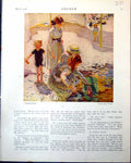 Old Shrimping Dorothea Sharpe Shepherd Sheep Lambs Wm Shackleton1918 20th