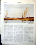Old Trees Water Hills D Murray Smith Fishcurers Yard W Hamilton 1918 20th