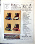 Old Print Dubarrys Compressed Bath Salts Philip Connard Leicester Galleries1917