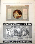 Antique Old Print Knighton Cutts Engraving Pears Soap Womanhood War Time 1918