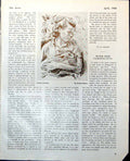 Antique Print Girl Rabbit R Reeve Figure Studies Nude Female A Taylor 1948 0
