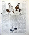 Antique Print Magazine Illustration Gentleman Lady ArnTaylor Thumbnail 1948