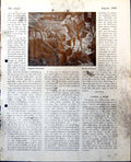 Antique Print Damaged People Running Cars Rain A Taylor Ever Ready Ad 1948