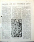 Old Queen Elizabeth Troops Tilbury Stobbs Fahion Drawing Rimini 1948 0 20th