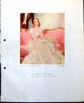 Old Print Muse Perfume Illustration H Fairburn Buildings R M-Walker 1948 0 20th