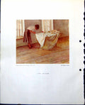 Old Interior With Figure Robert Austin Althorne Essex R Moring 1948 0 20th