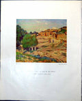 Old Indian Pueblo Santa Fe New Mexico L Richmond Yacht C Pears 1949 0 20th