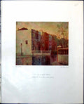 Old Print Church St Chelsea H Workman Irish Boy Miniature J Ayling 1949 0 20th