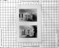 Antique Old Print Unitarian Chapel South Place Finsbury Roman Catholic Chapel