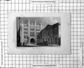 Antique Old Print The Guild-Hall Top Hats Tails London Horses Carriage 1828