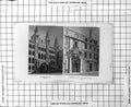 Old Antique Print Guild Hall London Merchant Taylors Hall Exterior Fronts