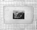 Old Antique Print Remains Hall Winchester Palace Southwark Ruins People