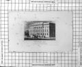 Antique Print Gsmith'S Hall Exterior Foster Lane Cheapside Horse Carriage 19th