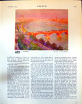 Antique Print London Leon De Smet Play The Winds Trees Cyril Spackman 1915 20th