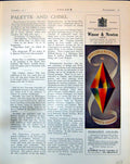 Antique Print Advertisement Winsor And Newton'S Artists' Colours Prism 1915