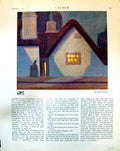 Old Lighted Window House J. Littlejohns Rain Motor Bus C. Grave 1915 20th