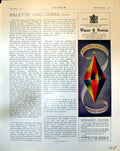 Antique Print Advertisement Prism Winsor And Newton'S Artists' Colours 1915