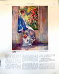 Old Print Spring Sketch Maurice Blieck A Sera Bezzi Bartolomeo Boats 1916 20th