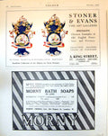 Old Advertisement Bow Porcelain Stoner & Evans Fine Art Galleries 1916 20th