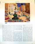 Old Piccadilly Circus E.M. Garner L.B. Swann Light Buildings Town 1916 20th