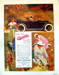 Antique Print Overland Car Advertisement Ladies Flowers Lifebouy Soap C1916
