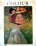 Antique Print Mistress Mary By A. Palmer Young Lady Flushed Cheeks Hat 1915