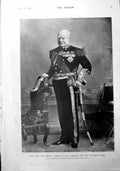 Old Hon. Sir John Keppel Admiral British Fleet P Arthur W Emery 1900 Victorian