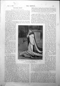 Old Antique Print Mr Beerbohm Tree As Mark Anthony In Julius Caesar 1900 20th