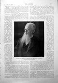Antique Old Print Viscount Cross Balmoral Partridge Shoot Miss G Thomas 1900