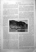 Old Antique Print Barmouth Wales Dr Samuel Johnson Yeomanry S Africa 1900 20th