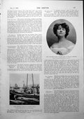 Antique Old Print Miss E Kirby Chinese Fishing Thomas Drawings People 1900 20th