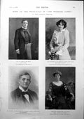 Antique Print Hb Irving D Baird B Thomas Little Polly Flinders Mother 1900 20th