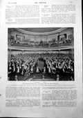 Antique Old Print Major-General Baden-Powell Recovering Eileen Douglas 1900