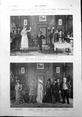 Antique Print Scenes Self Lady Miss Lillian Braithwaite In Sweet Nell 1900 20th