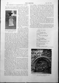 Old Print Door Kitchen Westminster Abbey Water Supply Maurice Sasse 1898 19th