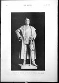 Old Memory Bismarck Statue Berlin H Begas Australian Terns Plovers189 Victorian