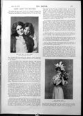 Old Print Edna May Sister Frances Earle Young Wild Ducks Stock Birds 1898 19th