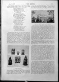 Antique Print Caen Wood Trophies Benin Dr Aveling Young Harpist Bells 1898 19th