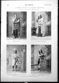 Antique Old Print Greek Slave Huntley Wright Yellow Danger Elusive Lover 1898