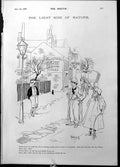 Old Light Side Nature Little Girl Small Boy Bruges Milk Seller Cart
