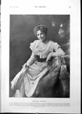 Old Miss Eily Desmond Irish Actress Toured America Broken Melody 1898 Victorian