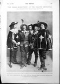 Old Three Musketeers Metropole Basset Roe Lewis Waller H Knight 1898 Victorian