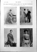 Old Print George Alexanders Co Tree Knowledge Hilda Rivers Mr Legge 1898 19th